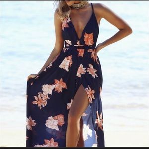 Hello molly floral maxi dress